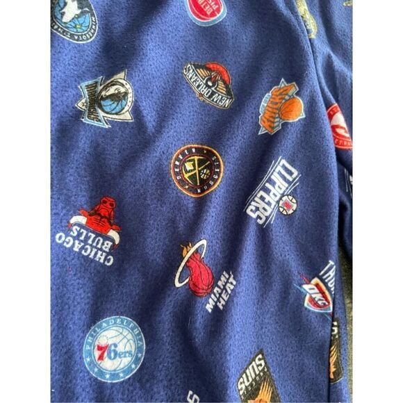 NBA BASKETBALL TEAM kids fleece Pajama bottoms Size 8 - Picture 7 of 8